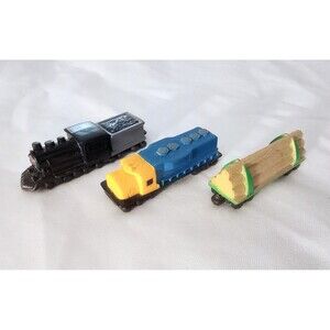3pc Safari LTD Train Toy Lot